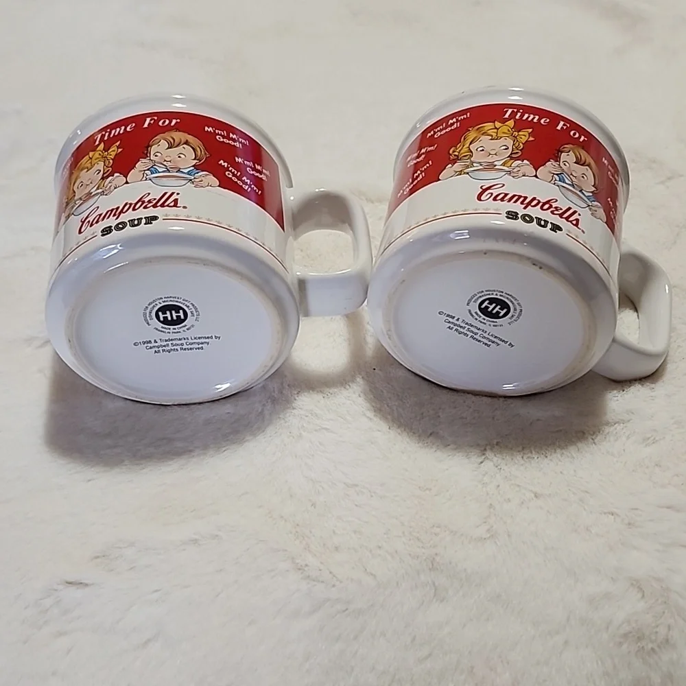 VINTAGE CAMPBELLS SOUP CUPS *SET OF 2* - Picture 4 of 7